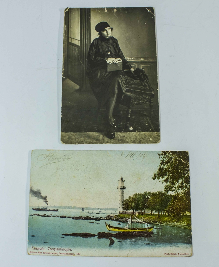 OSMANLI DÖNEMİ 2 ADET KARTPOSTAL