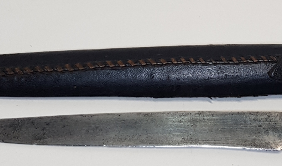 OSMANLI DÖNEMİ ALTIN ÇAKMALI KOFGARİ İŞÇİLİKLİ KADI KAMASI