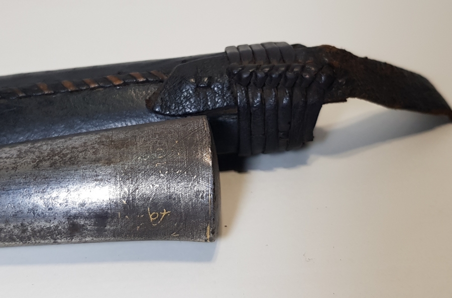 OSMANLI DÖNEMİ ALTIN ÇAKMALI KOFGARİ İŞÇİLİKLİ KADI KAMASI