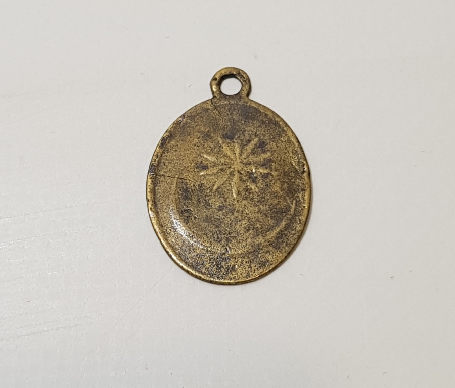 OSMANLI DÖNEMİ AY YILDIZLI KOLYE UCU