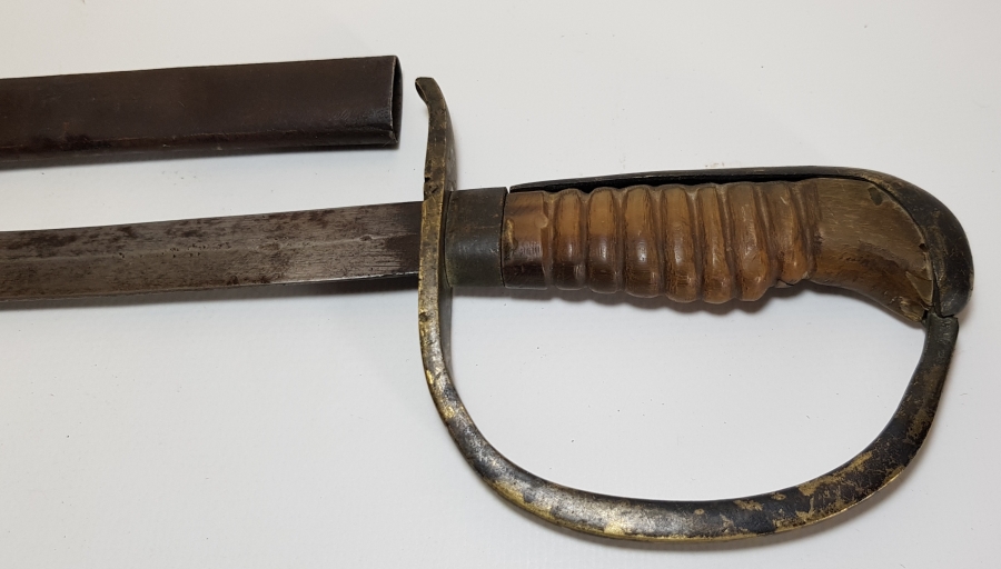 OSMANLI DÖNEMİ NADİR FORMLU TOPÇU SUBAY MEÇİ