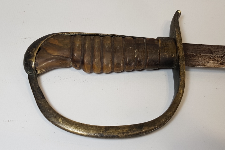 OSMANLI DÖNEMİ NADİR FORMLU TOPÇU SUBAY MEÇİ