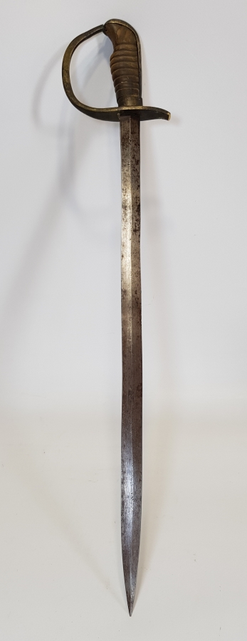 OSMANLI DÖNEMİ NADİR FORMLU TOPÇU SUBAY MEÇİ