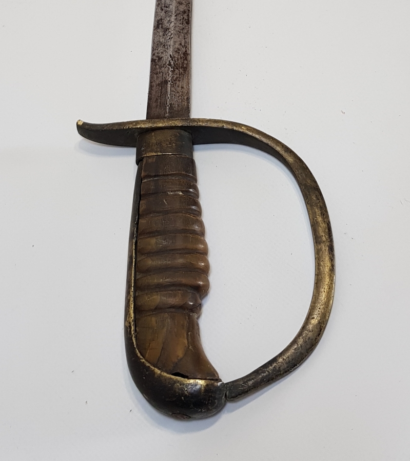 OSMANLI DÖNEMİ NADİR FORMLU TOPÇU SUBAY MEÇİ