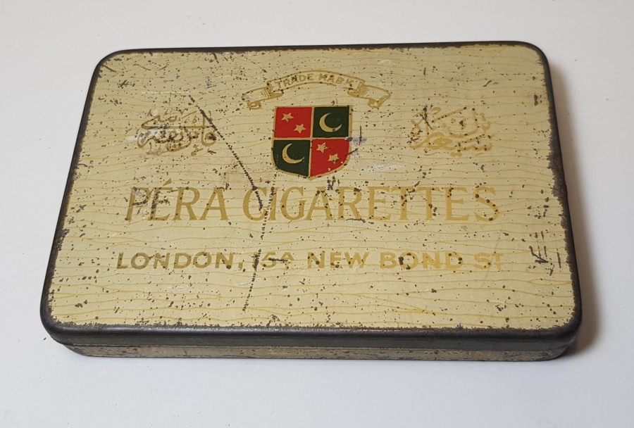 OSMANLI DÖNEMİ PERA MARKA SİGARA KUTUSU