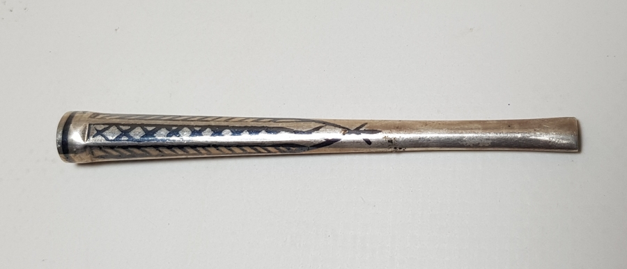 OSMANLI DÖNEMİ SAVATLI GÜMÜŞ AĞIZLIK