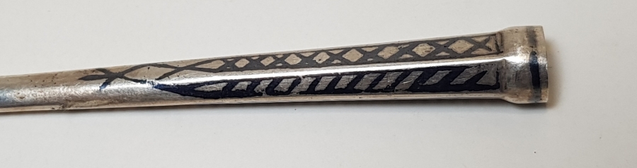 OSMANLI DÖNEMİ SAVATLI GÜMÜŞ AĞIZLIK