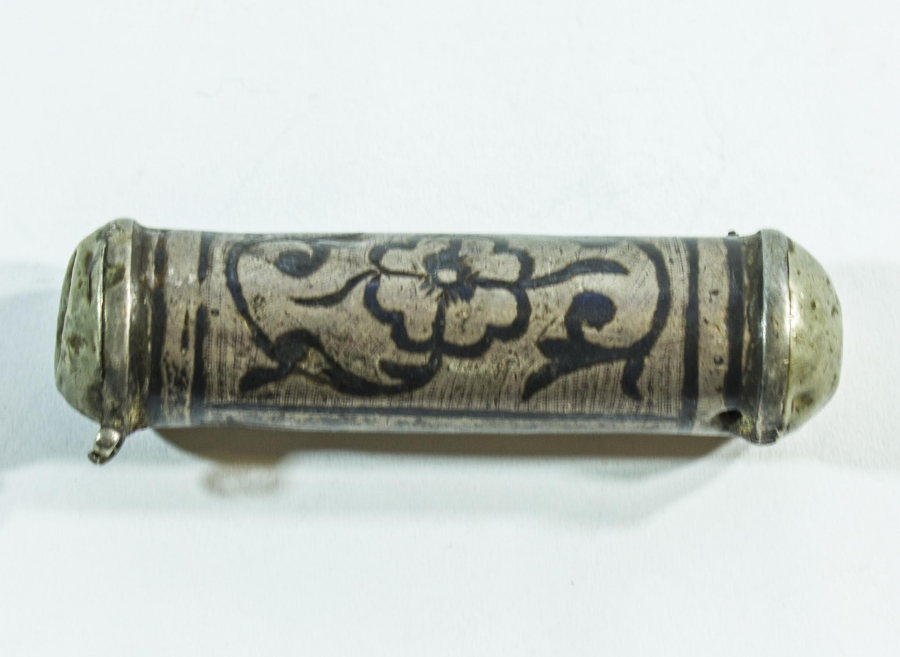 OSMANLI DÖNEMİ SAVATLI GÜMÜŞ HAMAYIL