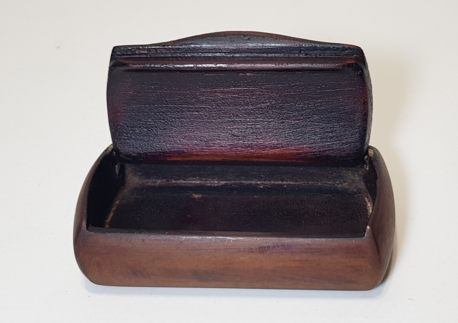 OSMANLI DÖNEMİ SEDEF AY YILDIZ SÜSLEMELİ ENFİYE KUTUSU