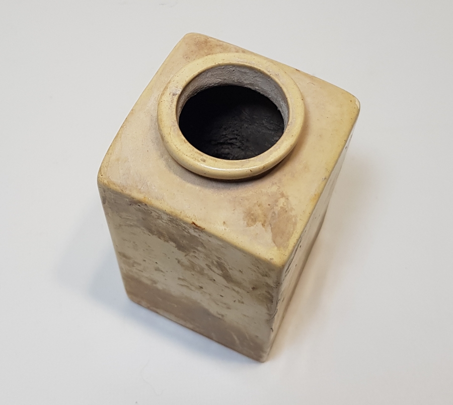 OSMANLI DÖNEMİ TADDY & COMPY ENFİYE ŞİŞESİ 