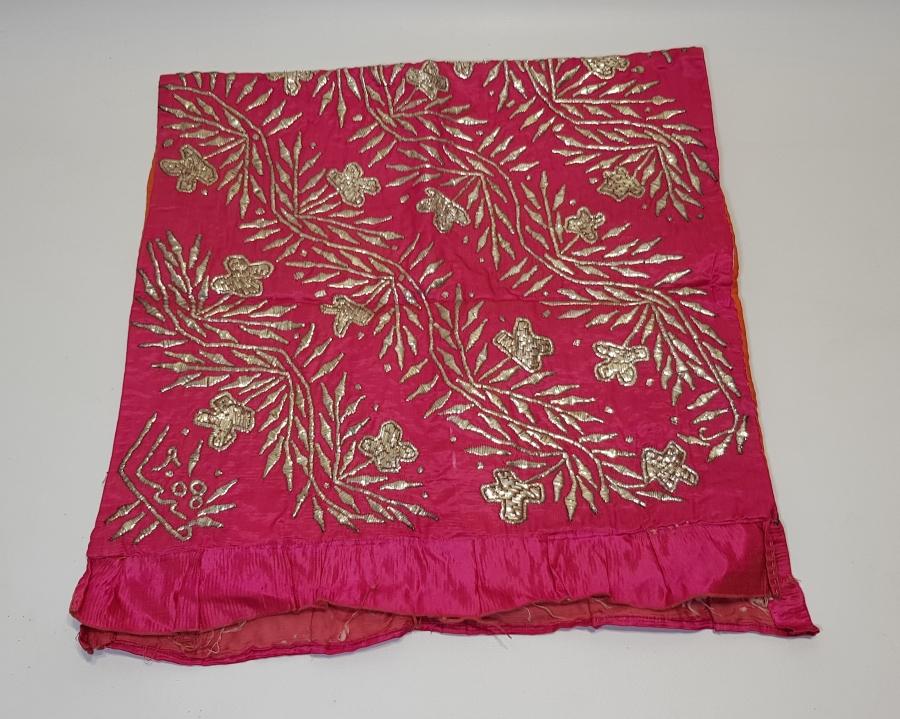 OSMANLI DÖNEMİ TEL KIRMA İŞÇİLİKLİ YASTIK