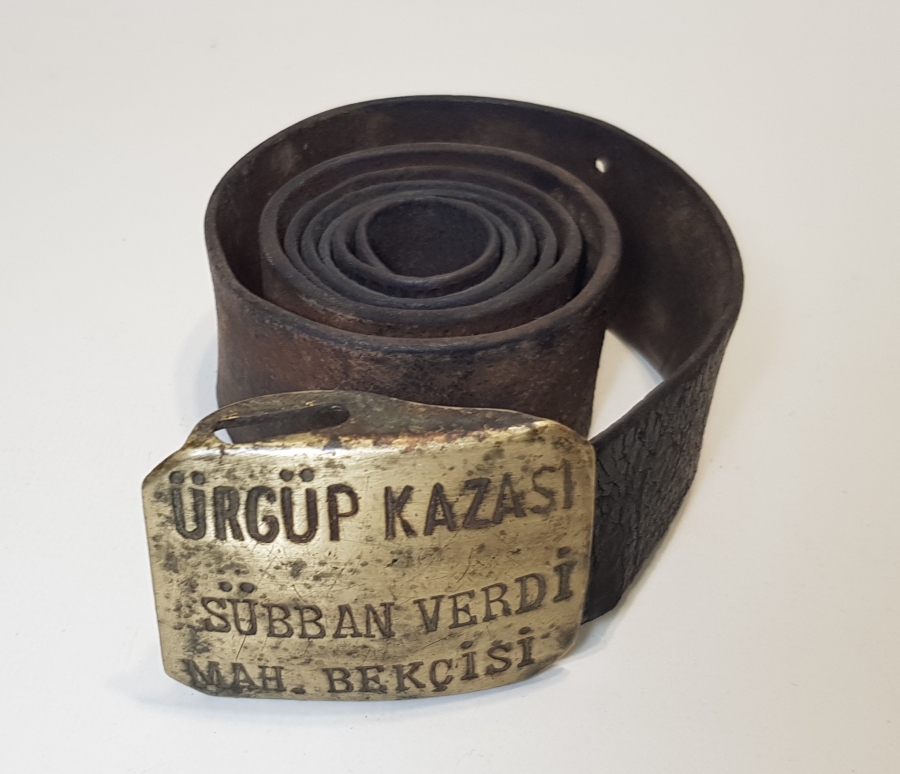 ÜRGÜP KAZASI SÜBBAN VERDİ MAHALLESİ BEKÇİSİ KEMERİ