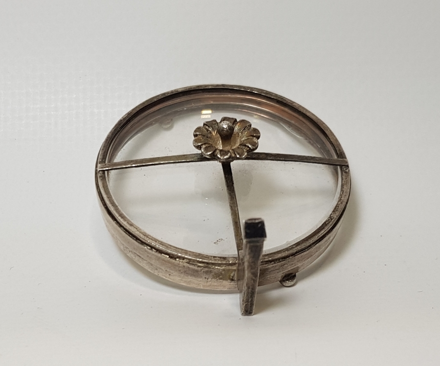 1900'LERDEN ÖZEL YAPIM GÜMÜŞ PARA YADA JETON TEŞHİR KUTUSU