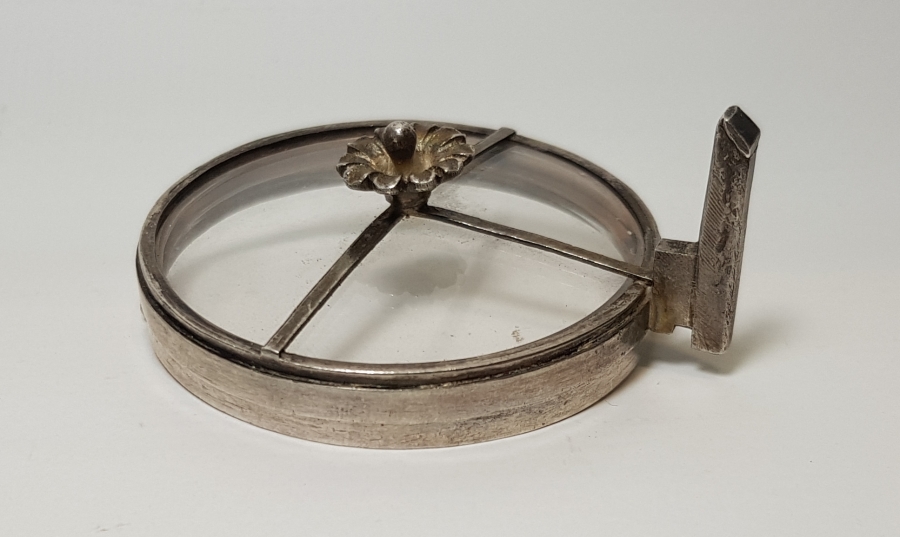 1900'LERDEN ÖZEL YAPIM GÜMÜŞ PARA YADA JETON TEŞHİR KUTUSU