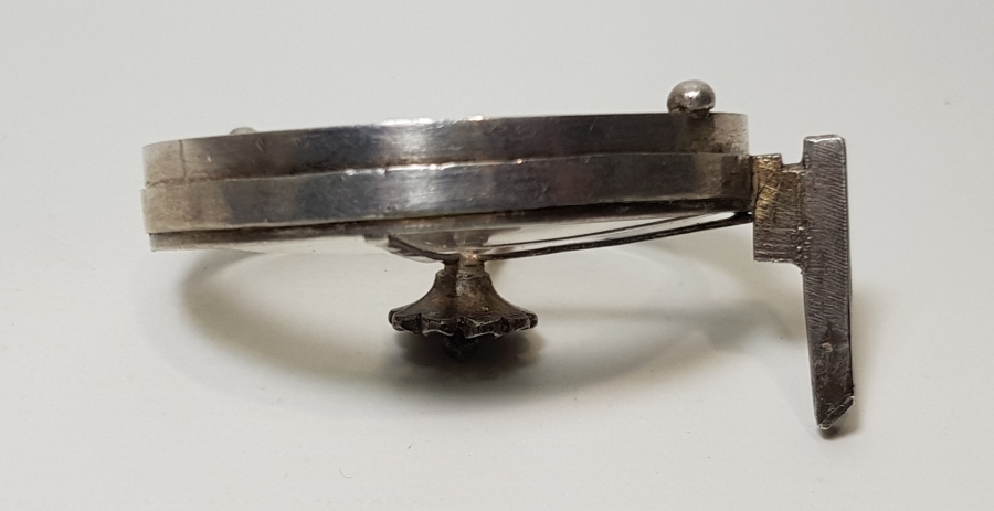 1900'LERDEN ÖZEL YAPIM GÜMÜŞ PARA YADA JETON TEŞHİR KUTUSU