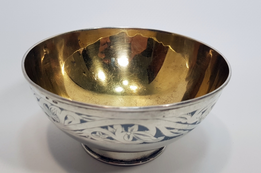 1920's RUS YAPIMI SAVATLI GÜMÜŞ TAS