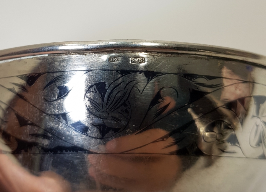 1920's RUS YAPIMI SAVATLI GÜMÜŞ TAS