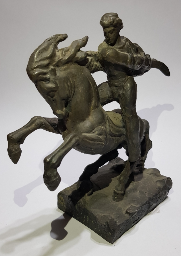 1930's BRONZ DÖKÜM HEYKEL