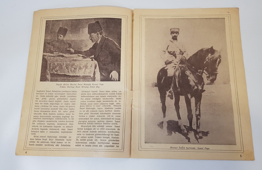 1939 FOTOĞRAFLARLA İSMET İNÖNÜ ALBÜMÜ