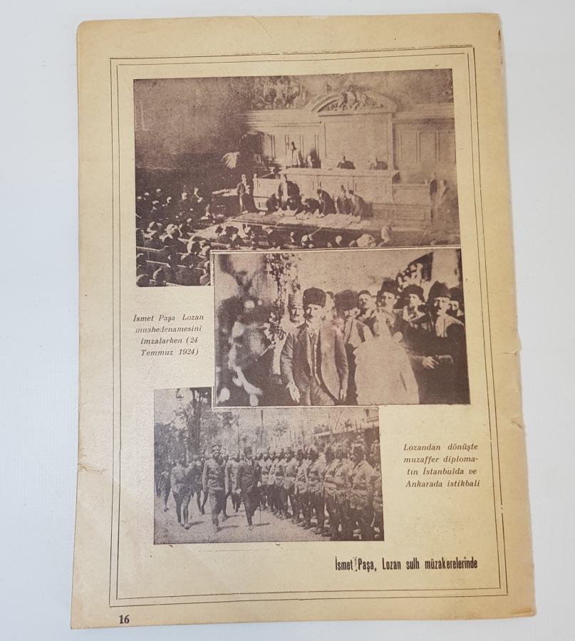 1939 FOTOĞRAFLARLA İSMET İNÖNÜ ALBÜMÜ