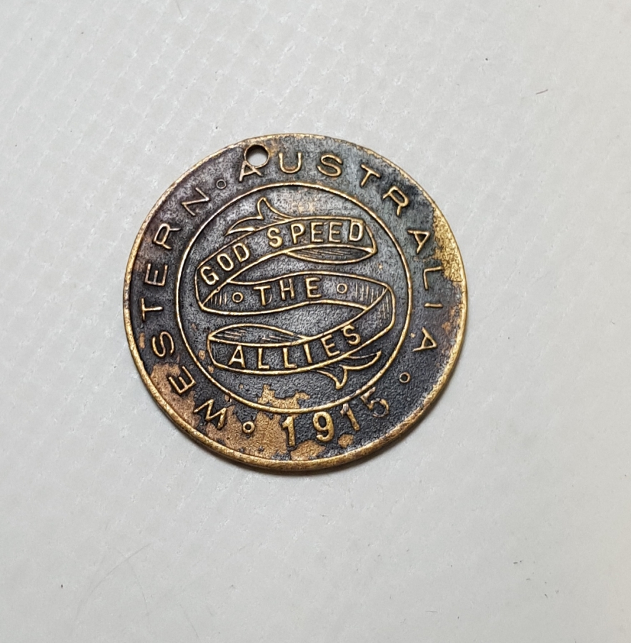 ÇANAKKALE SAVAŞI 1915 TARİHLİ DARDANELLES ANZAK MADALYA 