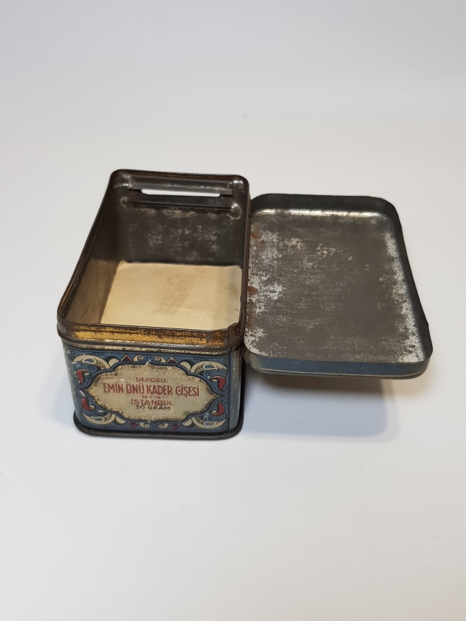 KADER ÇAYI TENEKE KUTU & KUMBARA - ÇOK NADİR 
