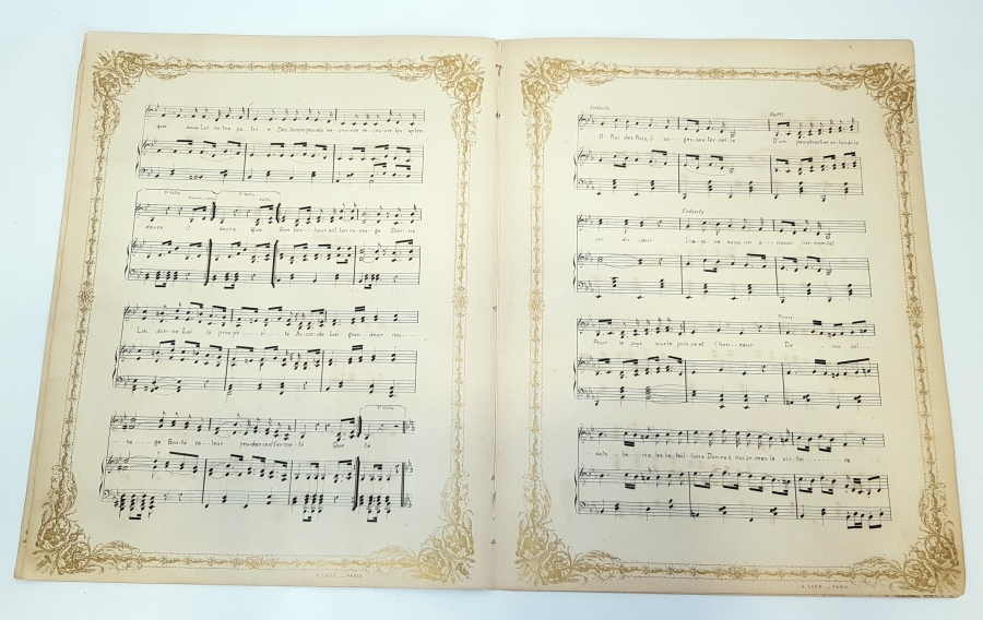 OSMANLI DÖNEMİ NOTA KİTAPÇIĞI: ABDÜLHAMİD HAN MARŞI - ÇOK NADİR 