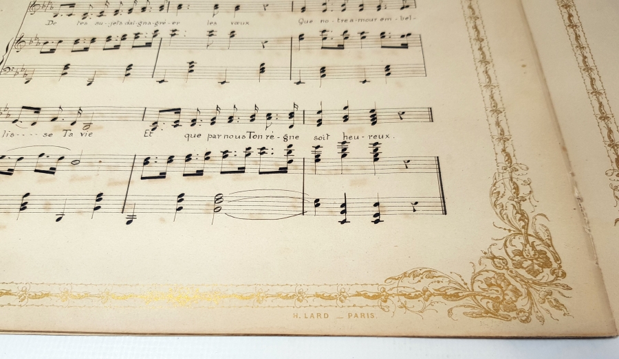 OSMANLI DÖNEMİ NOTA KİTAPÇIĞI: ABDÜLHAMİD HAN MARŞI - ÇOK NADİR 