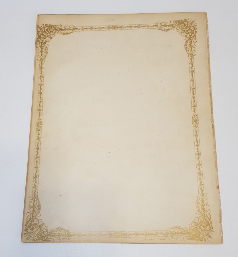 OSMANLI DÖNEMİ NOTA KİTAPÇIĞI: ABDÜLHAMİD HAN MARŞI - ÇOK NADİR 