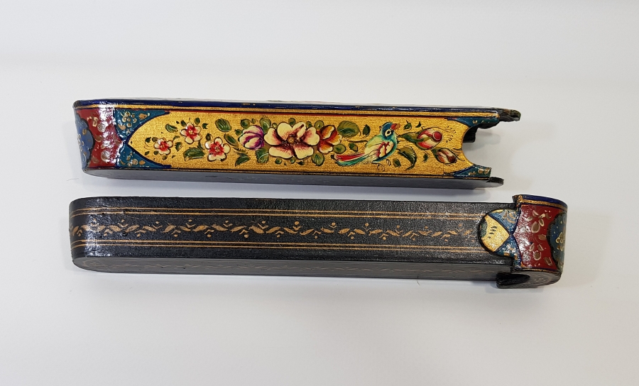 OSMANLI DÖNEMİ PAPIER MACHE KALEMDAN 