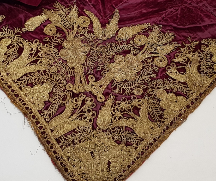 OSMANLI DÖNEMİ SIRMA İŞÇİLİKLİ PENCERE ÜSTÜ SÜSÜ