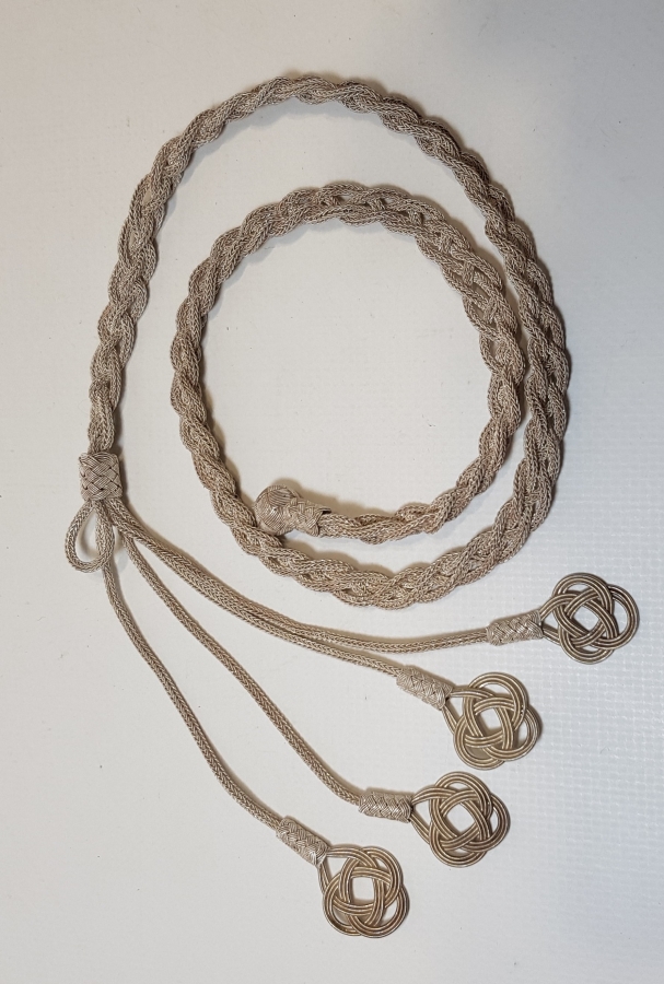 TRABZON İŞİ HASIR ÖRME GÜMÜŞ GERDANLIK