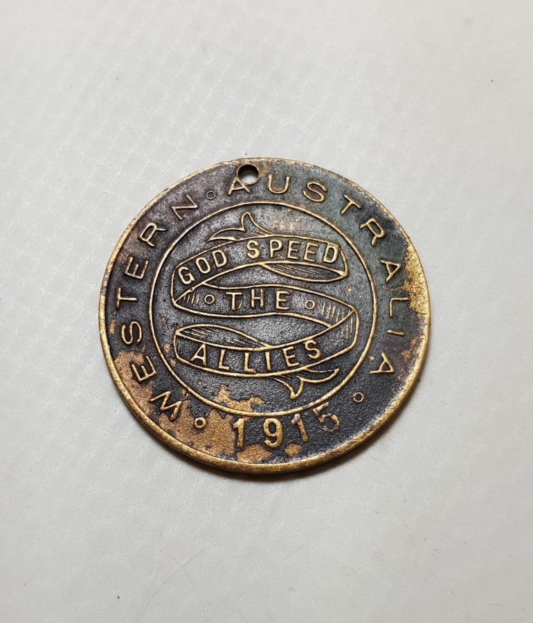 ÇANAKKALE SAVAŞI 1915 TARİHLİ DARDANELLES ANZAK MADALYA 