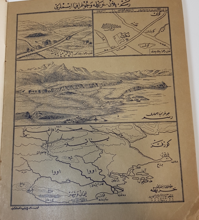 1927 TARİHLİ OSMANLICA İLK ATLAS 