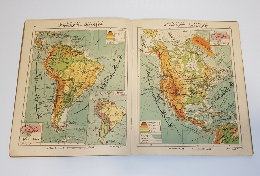 1927 TARİHLİ OSMANLICA İLK ATLAS 