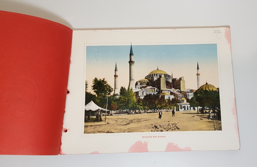 OSMANLICA YAZILI BÜYÜK BOY İSTANBUL ALBÜMÜ