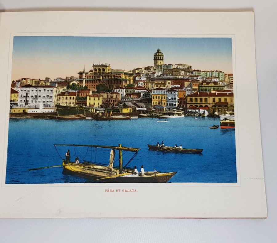 OSMANLICA YAZILI BÜYÜK BOY İSTANBUL ALBÜMÜ