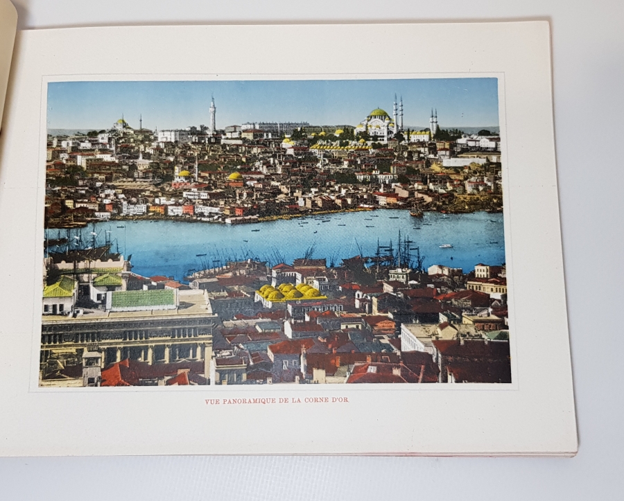 OSMANLICA YAZILI BÜYÜK BOY İSTANBUL ALBÜMÜ