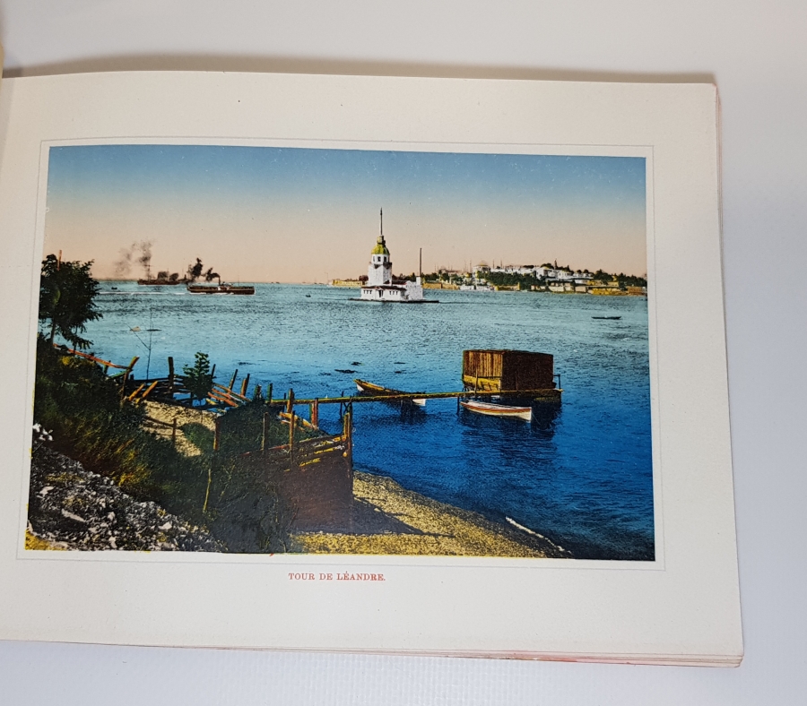 OSMANLICA YAZILI BÜYÜK BOY İSTANBUL ALBÜMÜ