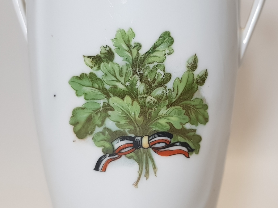 1. DÜNYA SAVAŞI DÖRTLÜ İTTİFAK PORSELEN VAZO