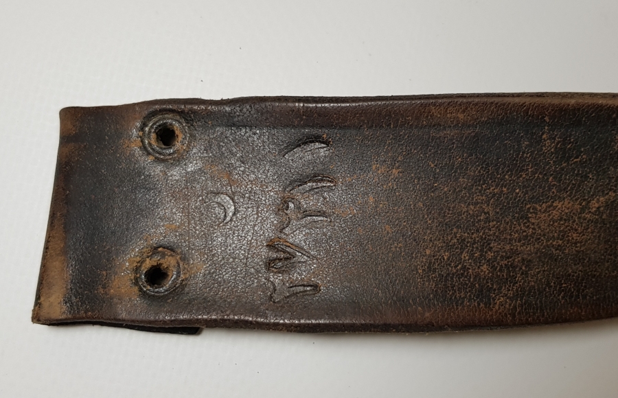 1. DÜNYA SAVAŞI DÖNEMİ OSMANLI SUBAY KEMERİ 