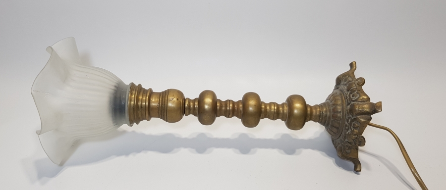 ANTİKA BRONZ GECE LAMBASI