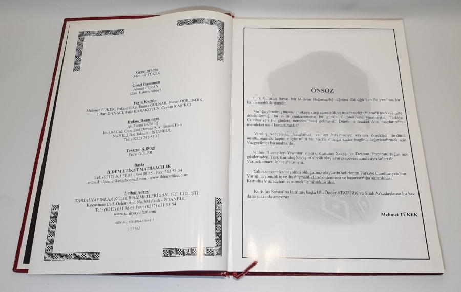 BELGESEL KİTAP: ATATÜRK VE KURTULUŞ SAVAŞI 