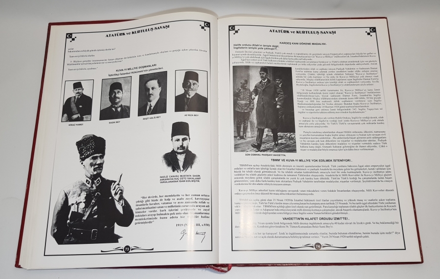BELGESEL KİTAP: ATATÜRK VE KURTULUŞ SAVAŞI 