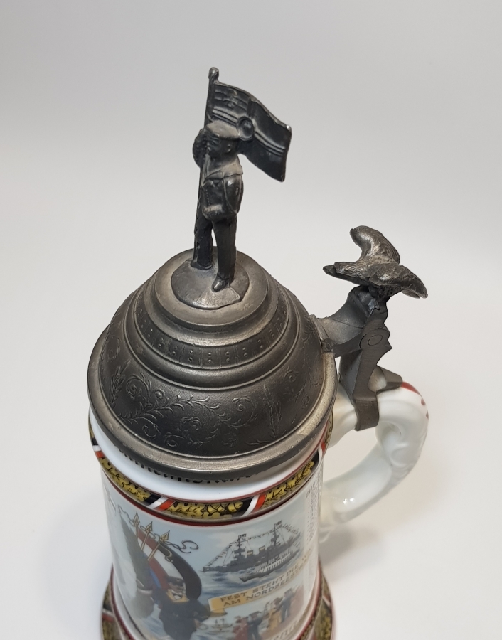 1900'LERDEN ALMAN BİRA BARDAĞI - TANKART