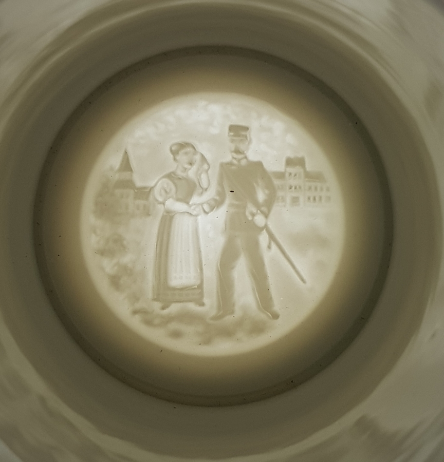 1900'LERDEN ALMAN BİRA BARDAĞI - TANKART