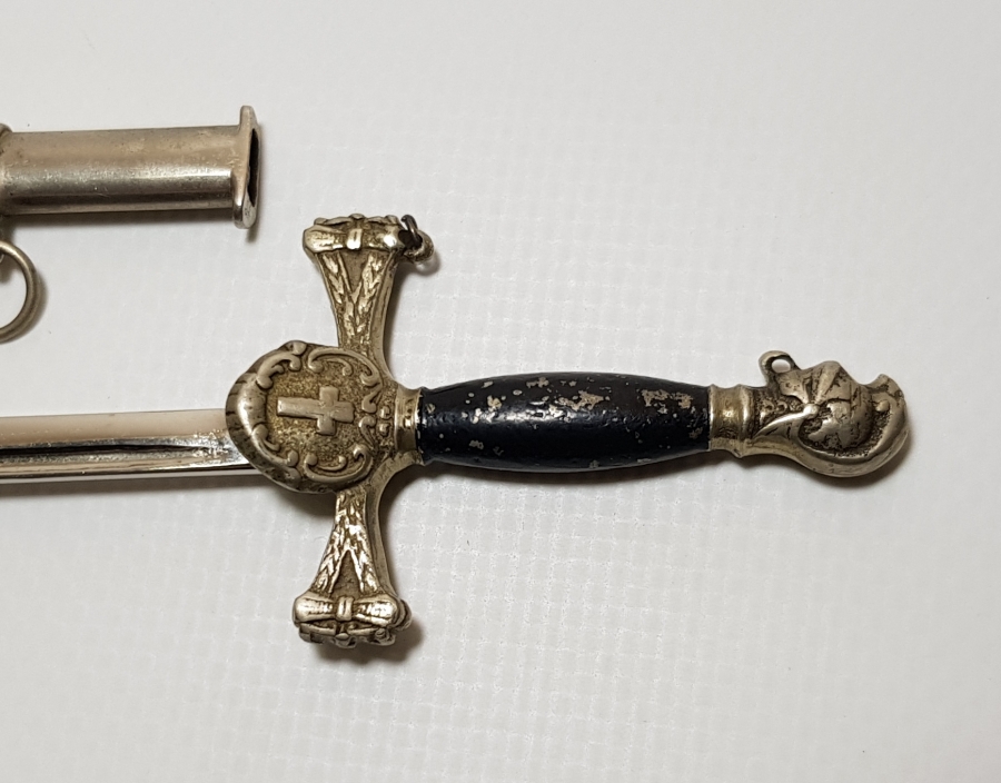 AVRUPA YAPIMI MİNYATÜR SUBAY KILICI 