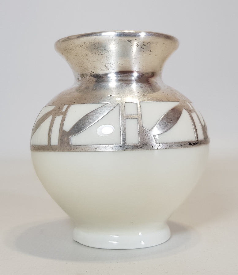 BAVARİA MARKA GÜMÜŞ GİYDİRME VAZO