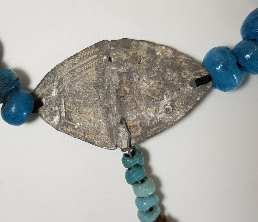 OSMANLICA YAZILI OPAL TAŞLARLA SÜSLÜ NAZARLIK 