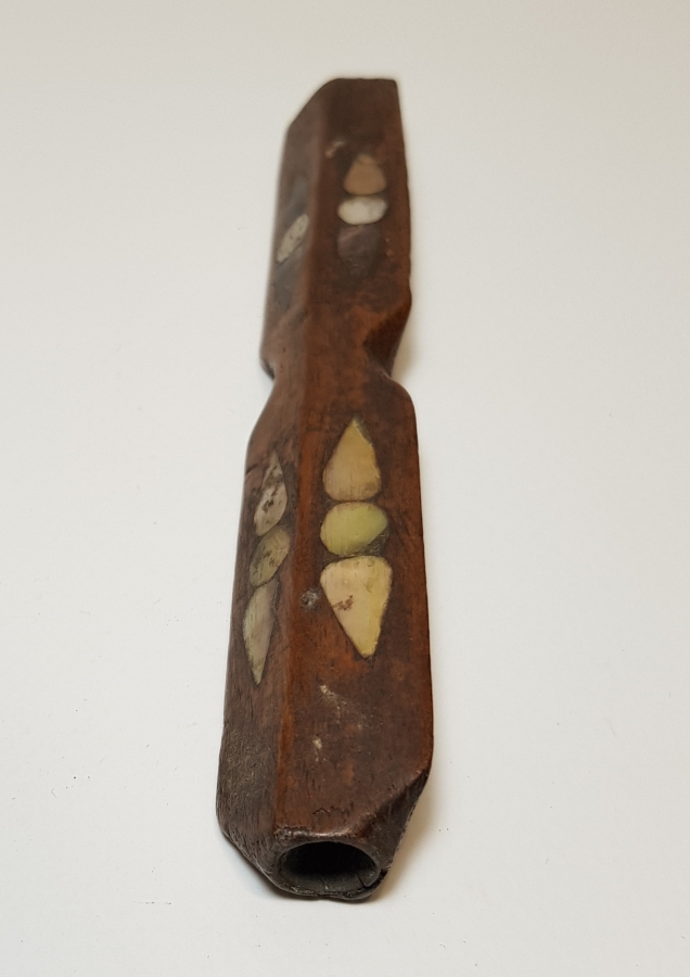 OSMANLI DÖNEMİ SEDEF İŞÇİLİKLİ AFYON İŞİ AHŞAP AĞIZLIK